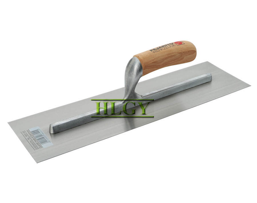 SMOOTHING TROWEL FOR SCREED LAYERS